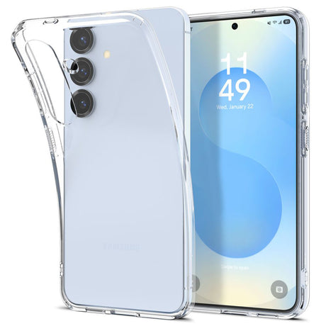 Husa de protectie Spigen Liquid Crystal (ACS08995) compatibil cu Samsung Galaxy S25, Transparent
