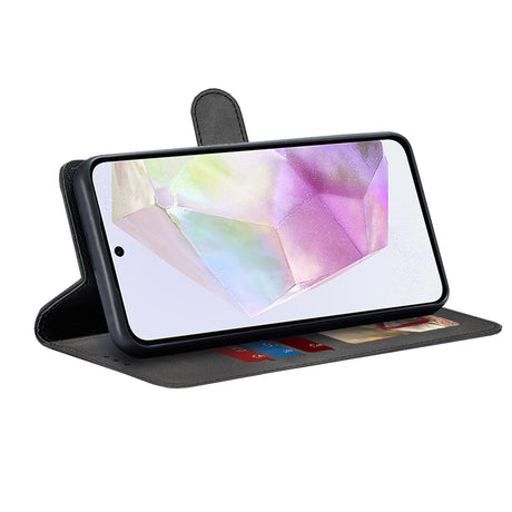 Husa de protectie Techsuit Diary Book compatibil cu Samsung Galaxy A35 5G, Negru