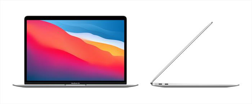 Laptop second hand - Apple MacBook Air 13", cu procesor Apple M1, 8 nuclee CPU si 8 nuclee GPU, 8GB, 512GB, Silver