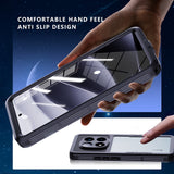 Husa de protectie ShellBox Waterproof IP68 compatibil cu Xiaomi Redmi Note 14 Pro 5G / Poco X7, Negru