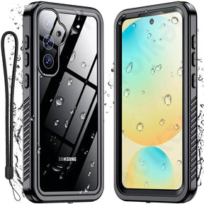 Husa de protectie ShellBox Waterproof IP68 compatibil cu Samsung Galaxy S25 Plus, Negru