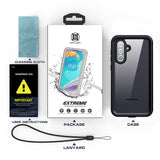 Husa de protectie ShellBox Waterproof IP68 compatibil cu Samsung Galaxy S25 Plus, Negru