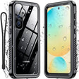 Husa de protectie ShellBox Waterproof IP68 compatibil cu Samsung Galaxy S25, Negru