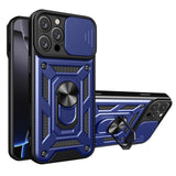 Husa de protectie Techsuit CamShield Series compatibil cu iPhone 16 Pro, Albastru