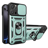 Husa de protectie Techsuit CamShield Series compatibil cu iPhone 16 Pro Max, Verde