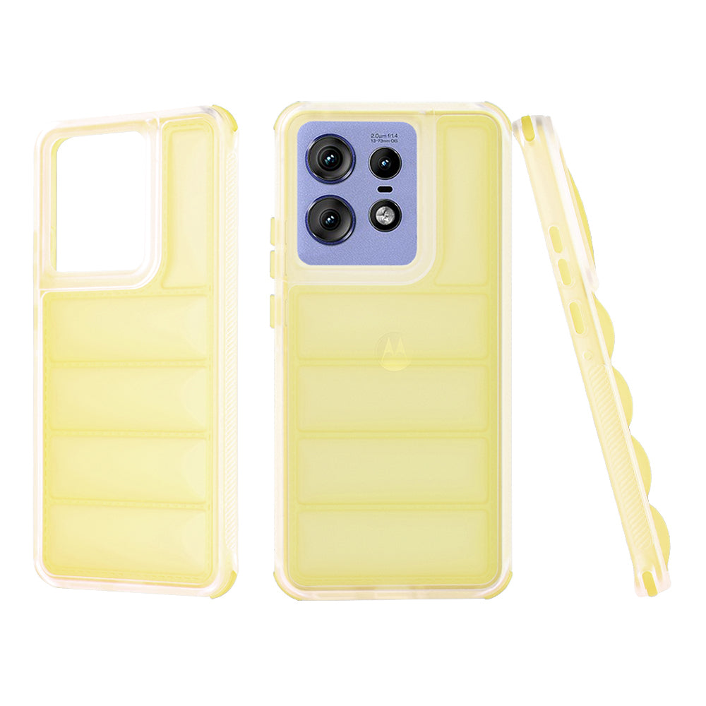 Husa de protectie Techsuit Wave Shield compatibil cu Motorola Edge 50 Pro, Galben