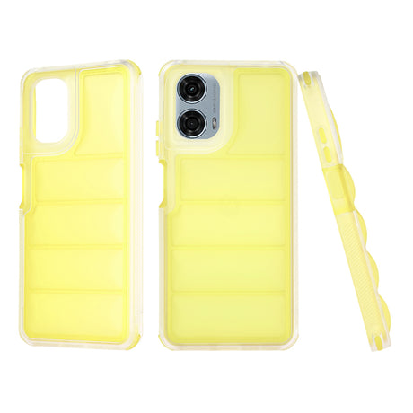 Husa de protectie Techsuit Wave Shield compatibil cu Motorola Moto G24 Power, Galben