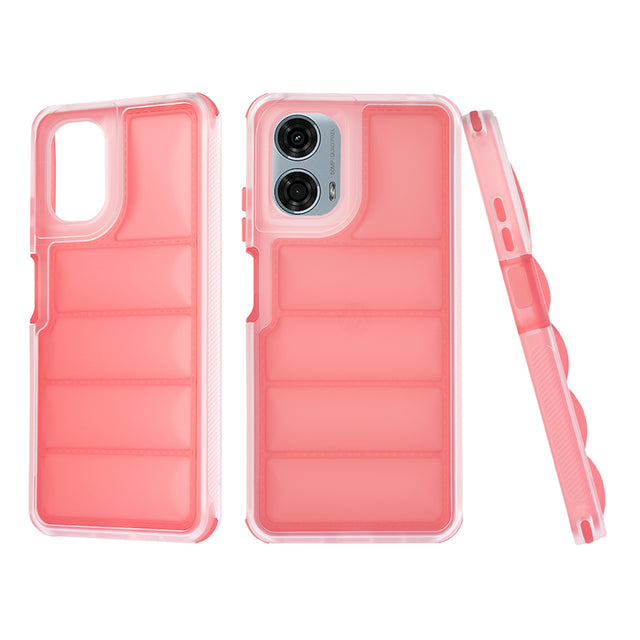 Husa de protectie Techsuit Wave Shield compatibil cu Motorola Moto G24 Power, Rosu