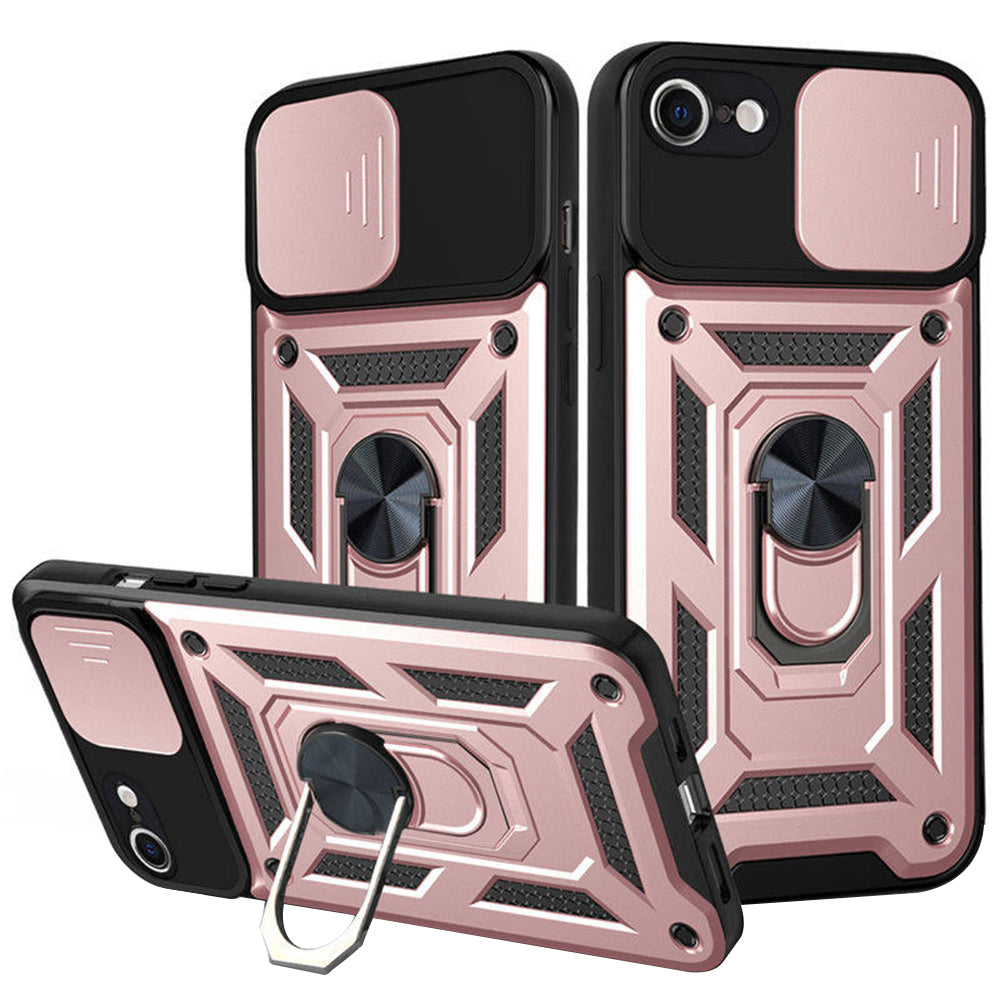 Husa de protectie Techsuit CamShield Series compatibil cu iPhone 6 / iPhone 6S, Roz Auriu