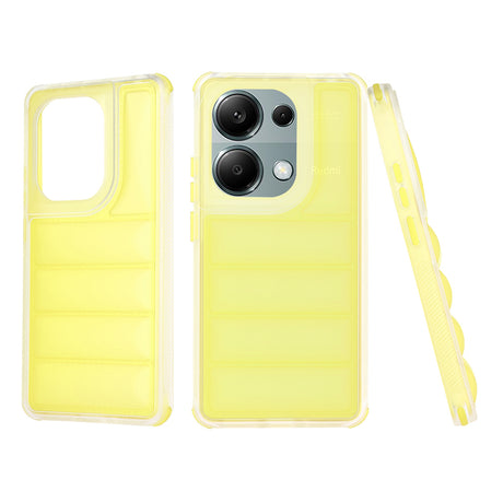 Husa de protectie Techsuit Wave Shield compatibil cu Xiaomi Redmi Note 13 Pro 4G / Poco M6 Pro 4G, Galben