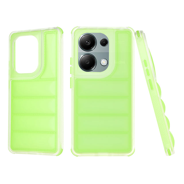 Husa de protectie Techsuit Wave Shield compatibil cu Xiaomi Redmi Note 13 Pro 4G / Poco M6 Pro 4G, Verde