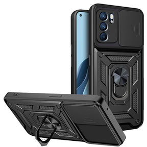Husa de protectie Techsuit CamShield Series compatibil cu Oppo Reno6 5G, Negru