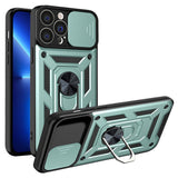 Husa de protectie Techsuit CamShield Series compatibil cu iPhone 13 Pro, Verde