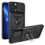 Husa de protectie Techsuit CamShield Series compatibil cu iPhone 13 Pro, Negru