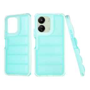 Husa de protectie Techsuit Wave Shield compatibil cu Xiaomi Redmi 13C 4G / Redmi 13C 5G / Poco C65, Turcoaz