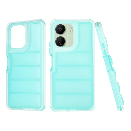 Husa de protectie Techsuit Wave Shield compatibil cu Xiaomi Redmi 13C 4G / Redmi 13C 5G / Poco C65, Turcoaz