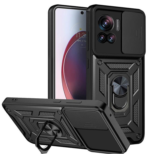 Husa de protectie Techsuit CamShield Series compatibil cu Motorola Edge 30 Ultra, Negru