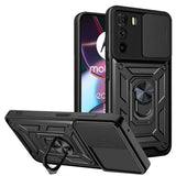 Husă Techsuit CamShield Series neagră pentru Motorola Edge 30