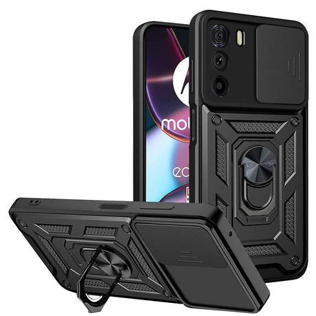 Husa de protectie Techsuit CamShield Series compatibil cu Motorola Edge 30, Negru