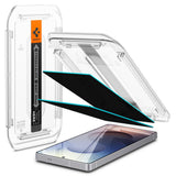 Folie pentru Samsung Galaxy S25 Ultra (set 2) - Spigen Glas.tR EZ FIT HD (AGL09335) - Privacy