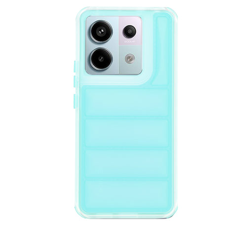 Husa de protectie Techsuit Wave Shield compatibil cu Xiaomi Redmi Note 13 Pro 5G / Poco X6, Turcoaz