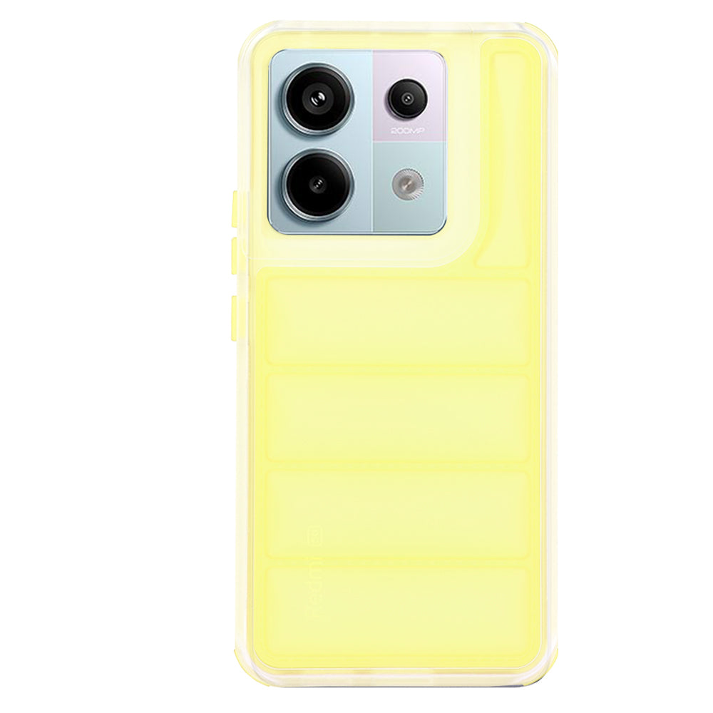 Husa de protectie Techsuit Wave Shield compatibil cu Xiaomi Redmi Note 13 Pro 5G / Poco X6, Galben