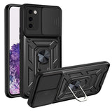 Husa de protectie Techsuit CamShield Series compatibil cu Samsung Galaxy S20 4G / S20 5G, Negru