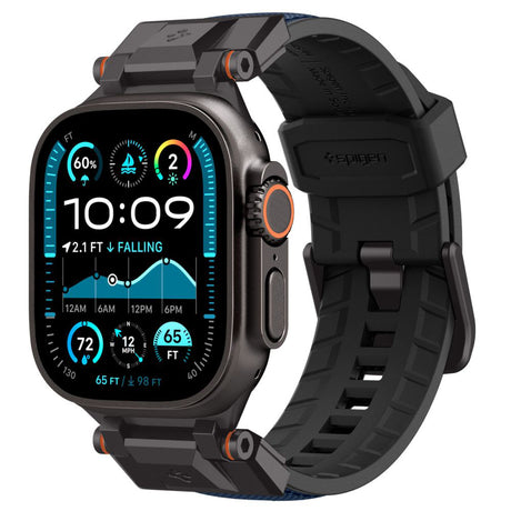 Accesoriu smartwatch Spigen DuraPro Armor (AMP09103) compatibil cu Apple Watch 1/2/3/4/5/6/7/8/9/10/11/SE/SE 2/SE 3/ Ultra/Ultra 2/Ultra 3 (42/44/45/46/49mm), Bleumarin