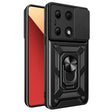 Husa de protectie Techsuit CamShield Series compatibil cu Xiaomi Redmi Note 13 Pro 4G / Poco M6 Pro 4G / Note 14S 4G, Negru