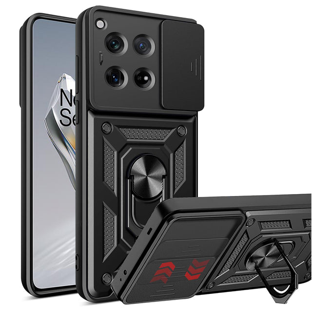 Husa de protectie Techsuit CamShield Series compatibil cu OnePlus 12, Negru