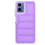 Husa de protectie Techsuit Wave Shield compatibil cu Motorola Moto G34 / Moto G45, Violet