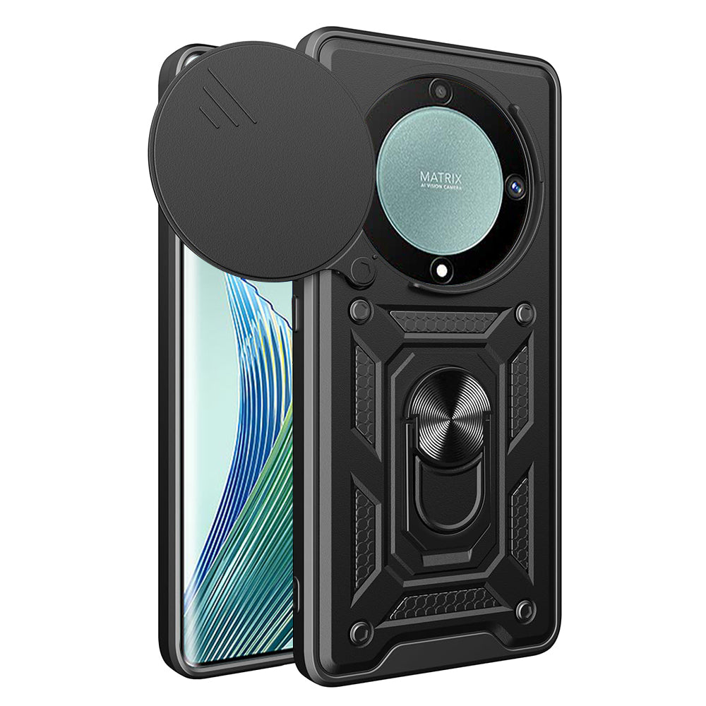 Husa de protectie Techsuit CamShield Series compatibil cu Honor Magic5 Lite, Negru