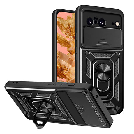 Husa de protectie Techsuit CamShield Series compatibil cu Google Pixel 8, Negru