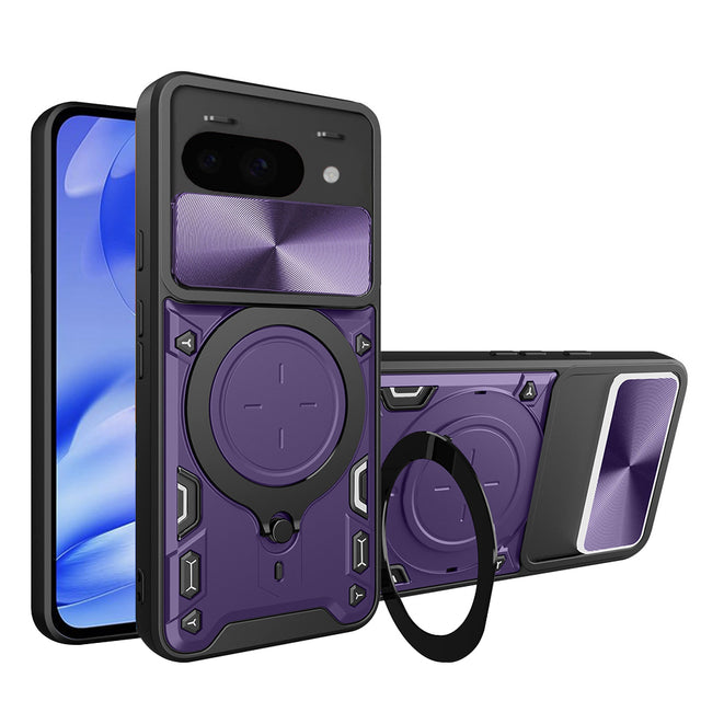 Husa de protectie Techsuit CamGuard Pro compatibil cu Google Pixel 9a, Mov