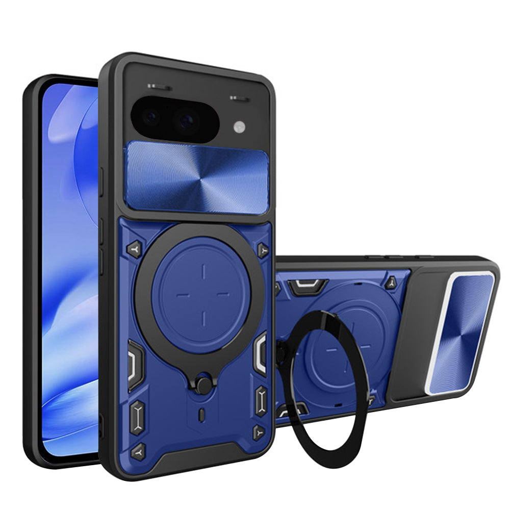 Husa de protectie Techsuit CamGuard Pro compatibil cu Google Pixel 9a, Albastru