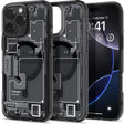 Husa de protectie Spigen Ultra Hybrid Zero One MagSafe (ACS08135) compatibil cu iPhone 16 Pro, Negru Mat