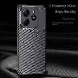 Husa de protectie Techsuit CarbonFiber compatibil cu Xiaomi Redmi Note 14 4G (Regional), Negru