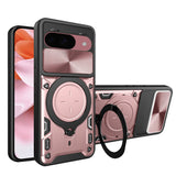Husa de protectie Techsuit CamGuard Pro compatibil cu Google Pixel 9 / 9 Pro, Roz Auriu