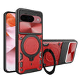 Husa de protectie Techsuit CamGuard Pro compatibil cu Google Pixel 9 / 9 Pro, Rosu