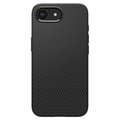 Husa de protectie Spigen Liquid Air (ACS09161) compatibil cu iPhone 16e / iPhone 17e, Negru Mat