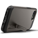 Husa de protectie Spigen Tough Armor MagSafe (ACS09136) compatibil cu iPhone 16e / iPhone 17e, Gunmetal