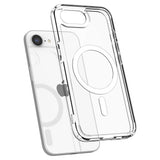 Spigen Husa de protectie Spigen Ultra Hybrid MagSafe (ACS09139) compatibil cu iPhone 16e / iPhone 17e, Alb – imagine 4