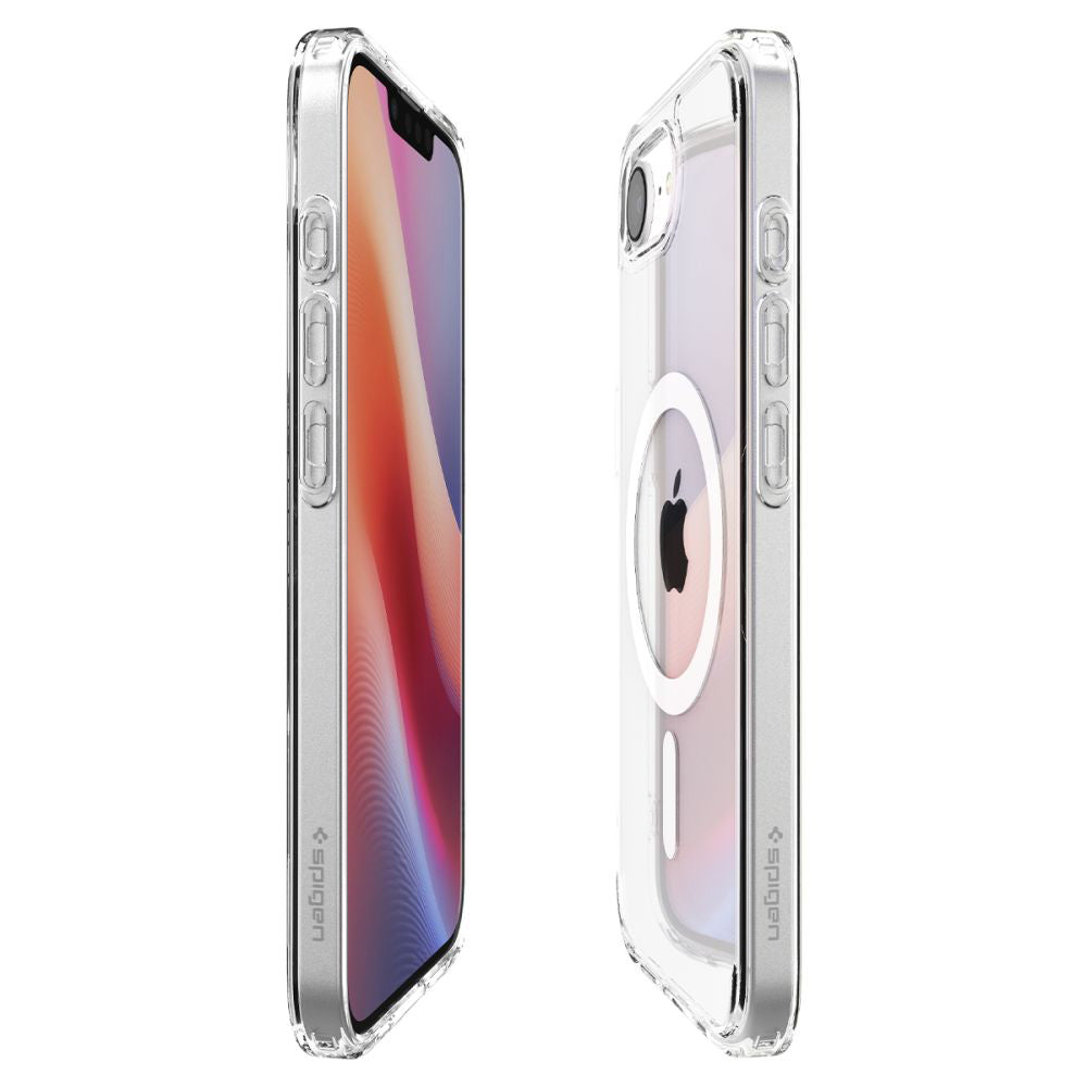 Spigen Husa de protectie Spigen Ultra Hybrid MagSafe (ACS09139) compatibil cu iPhone 16e / iPhone 17e, Alb – imagine 5