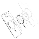Husa de protectie Spigen Ultra Hybrid compatibil MagSafe (ACS09139) compatibil cu iPhone 16e / iPhone 17e, Alb