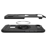 Husa de protectie Spigen Slim Armor MagSafe (ACS09129) compatibil cu iPhone 16e / iPhone 17e, Negru