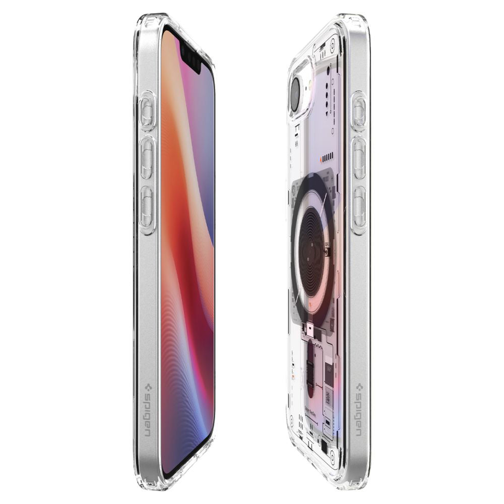 Husa de protectie Spigen Ultra Hybrid MagSafe (ACS09143) compatibil cu iPhone 16e, Neo One