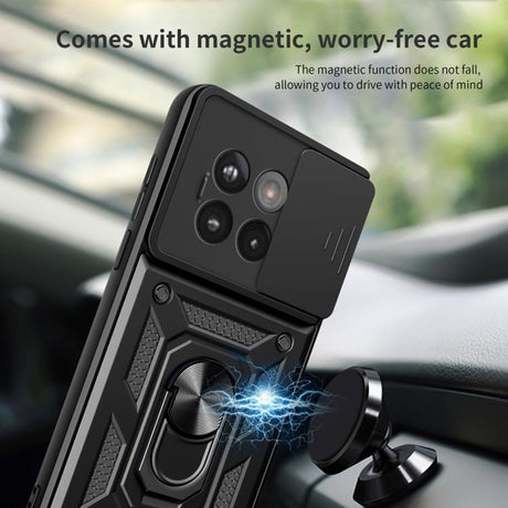 Husa de protectie Techsuit CamShield Series compatibil cu OnePlus 13R, Albastru