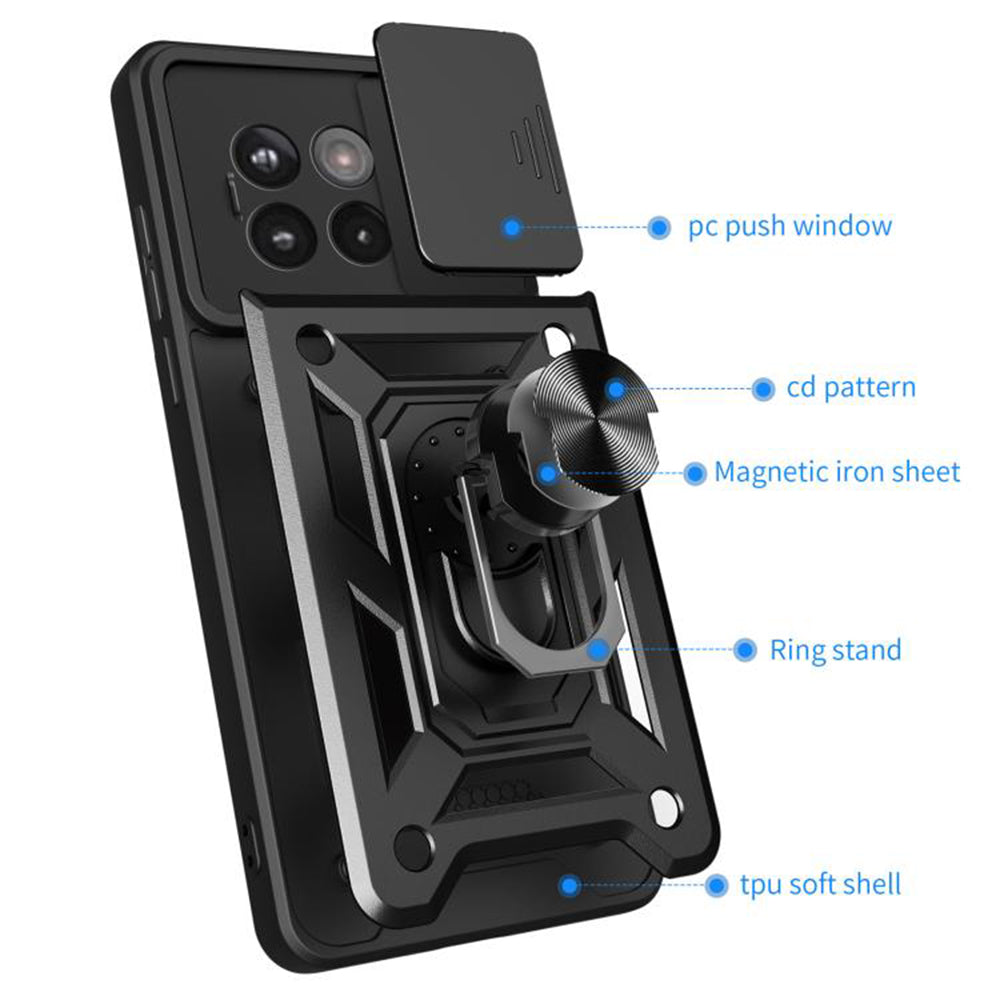 Husa de protectie Techsuit CamShield Series compatibil cu OnePlus 13R, Verde