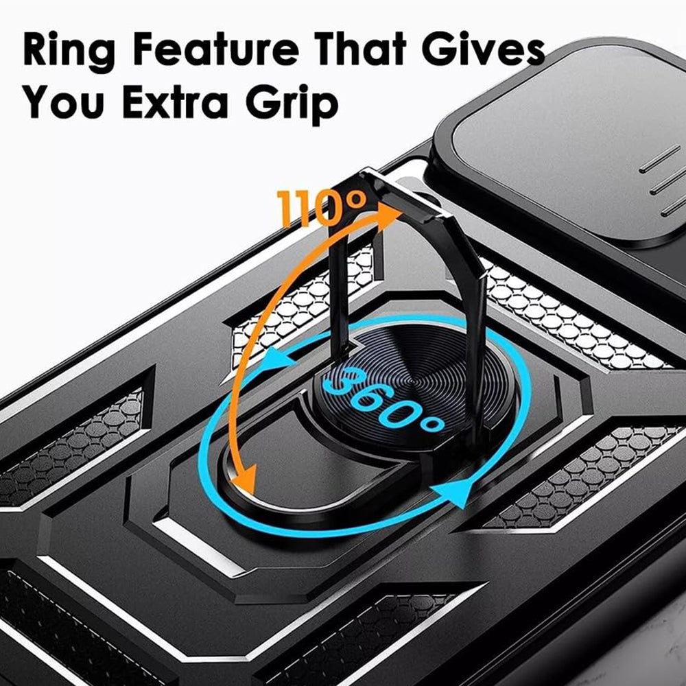 Husa de protectie Techsuit CamShield Series compatibil cu Oppo Reno13, Negru