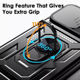 Husa de protectie Techsuit CamShield Series compatibil cu Oppo Reno13, Negru
